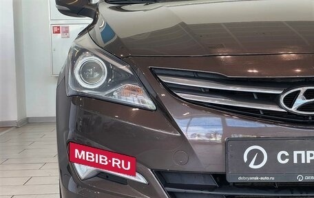 Hyundai Solaris II рестайлинг, 2014 год, 1 100 000 рублей, 3 фотография