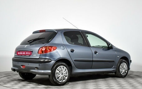 Peugeot 206, 2007 год, 240 000 рублей, 5 фотография