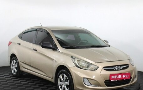 Hyundai Solaris II рестайлинг, 2011 год, 425 000 рублей, 3 фотография