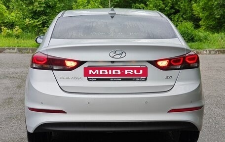 Hyundai Elantra VI рестайлинг, 2017 год, 1 530 000 рублей, 6 фотография
