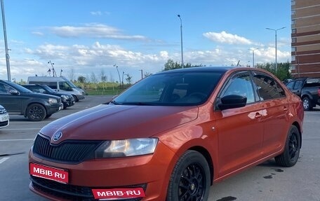 Skoda Rapid I, 2017 год, 1 100 000 рублей, 1 фотография
