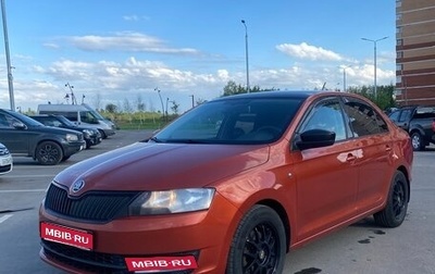 Skoda Rapid I, 2017 год, 1 100 000 рублей, 1 фотография