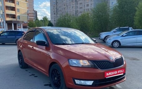 Skoda Rapid I, 2017 год, 1 100 000 рублей, 3 фотография