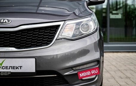 KIA Rio III рестайлинг, 2015 год, 1 050 000 рублей, 10 фотография