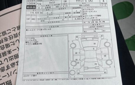 Daihatsu Cast I, 2016 год, 625 000 рублей, 14 фотография