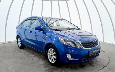 KIA Rio III рестайлинг, 2014 год, 910 000 рублей, 3 фотография
