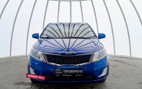 KIA Rio III рестайлинг, 2014 год, 910 000 рублей, 2 фотография
