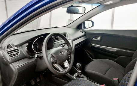 KIA Rio III рестайлинг, 2014 год, 910 000 рублей, 20 фотография