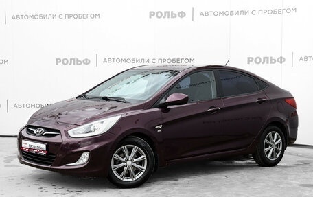 Hyundai Solaris II рестайлинг, 2013 год, 980 000 рублей, 1 фотография
