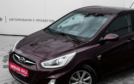 Hyundai Solaris II рестайлинг, 2013 год, 980 000 рублей, 22 фотография