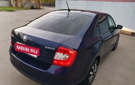 Skoda Rapid I, 2016 год, 1 194 000 рублей, 13 фотография