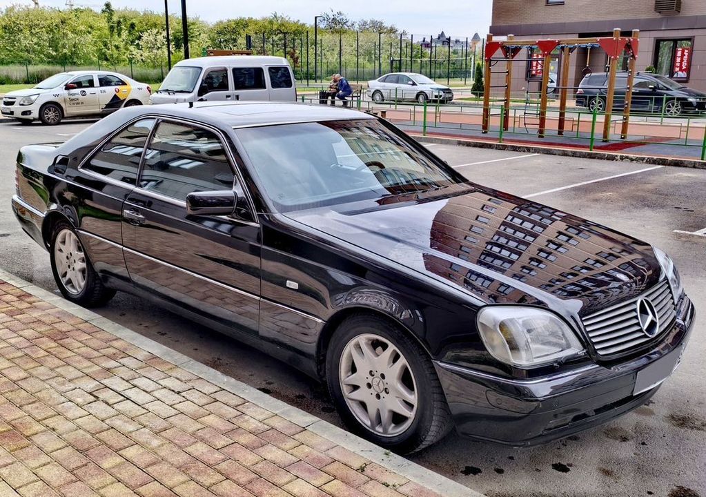 Mercedes-Benz CL-Класс C140, 1995 год, 1 500 000 рублей, 28 фотография