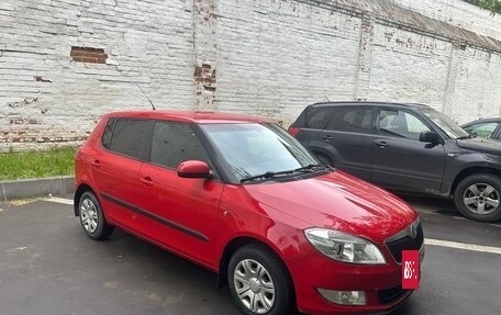 Skoda Fabia II, 2010 год, 670 000 рублей, 3 фотография