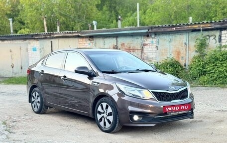 KIA Rio III рестайлинг, 2015 год, 1 099 000 рублей, 2 фотография