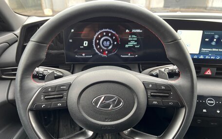 Hyundai Elantra, 2023 год, 2 100 000 рублей, 22 фотография