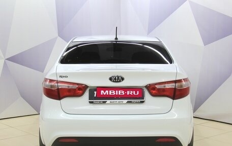 KIA Rio III рестайлинг, 2014 год, 991 000 рублей, 4 фотография