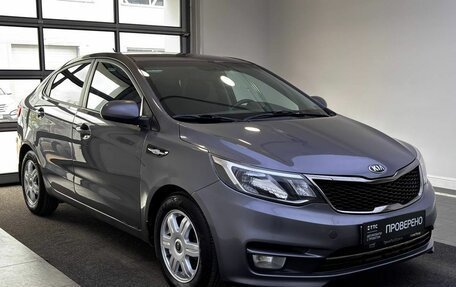 KIA Rio III рестайлинг, 2016 год, 999 000 рублей, 3 фотография