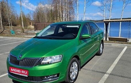 Skoda Rapid I, 2017 год, 1 300 000 рублей, 1 фотография
