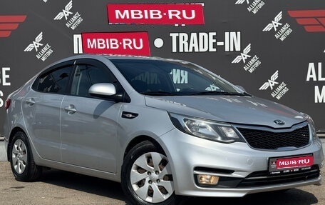 KIA Rio III рестайлинг, 2016 год, 995 000 рублей, 1 фотография