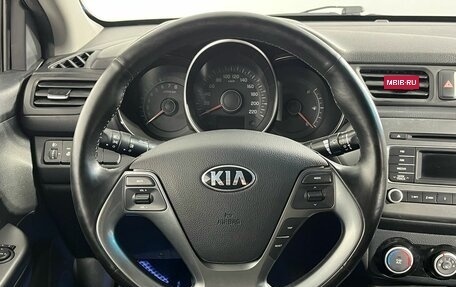 KIA Rio III рестайлинг, 2016 год, 969 000 рублей, 10 фотография