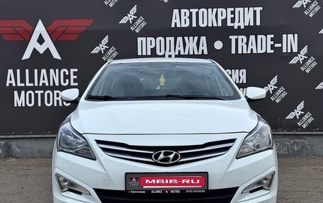 Hyundai Solaris II рестайлинг, 2014 год, 930 000 рублей, 2 фотография