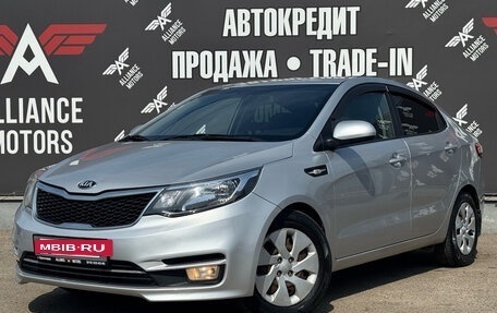KIA Rio III рестайлинг, 2016 год, 995 000 рублей, 3 фотография