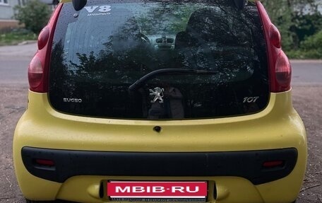 Peugeot 107 I рестайлинг, 2007 год, 280 000 рублей, 5 фотография