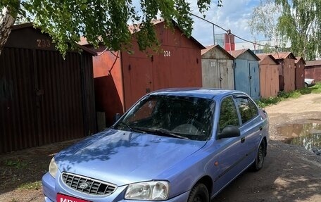 Hyundai Accent II, 2005 год, 270 000 рублей, 1 фотография