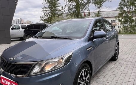 KIA Rio III рестайлинг, 2014 год, 965 000 рублей, 1 фотография