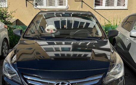 Hyundai Solaris II рестайлинг, 2014 год, 1 350 000 рублей, 18 фотография