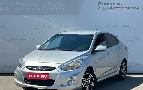 Hyundai Solaris II рестайлинг, 2012 год, 885 000 рублей, 1 фотография