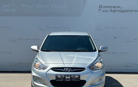 Hyundai Solaris II рестайлинг, 2012 год, 885 000 рублей, 4 фотография
