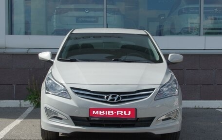 Hyundai Solaris II рестайлинг, 2014 год, 980 000 рублей, 3 фотография
