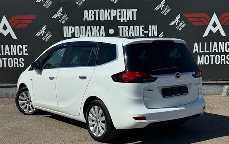 Opel Zafira C рестайлинг, 2013 год, 1 170 000 рублей, 4 фотография