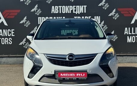 Opel Zafira C рестайлинг, 2013 год, 1 170 000 рублей, 2 фотография