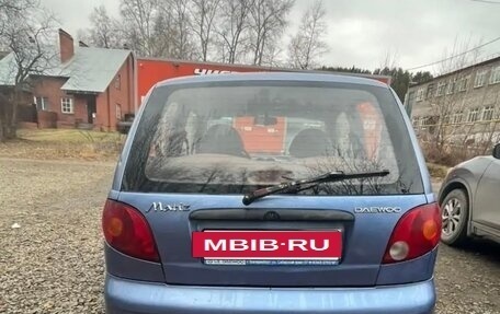 Daewoo Matiz I, 2008 год, 160 000 рублей, 10 фотография