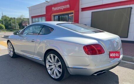 Bentley Continental GT II рестайлинг, 2012 год, 7 200 000 рублей, 5 фотография
