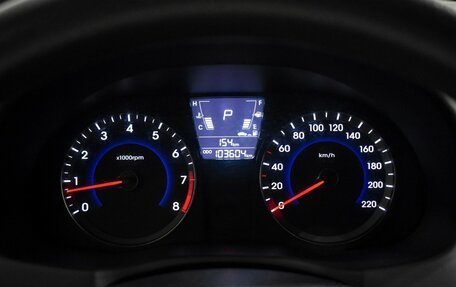 Hyundai Solaris II рестайлинг, 2011 год, 770 000 рублей, 17 фотография