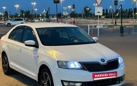 Skoda Rapid I, 2014 год, 1 050 000 рублей, 2 фотография