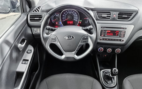 KIA Rio III рестайлинг, 2016 год, 1 043 000 рублей, 14 фотография
