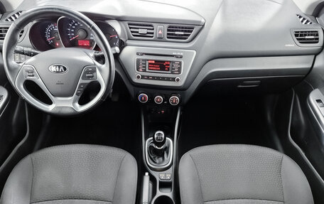 KIA Rio III рестайлинг, 2016 год, 1 043 000 рублей, 22 фотография