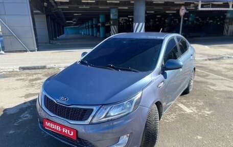 KIA Rio III рестайлинг, 2014 год, 890 000 рублей, 1 фотография