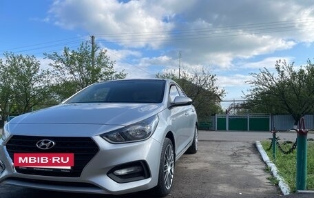 Hyundai Solaris II рестайлинг, 2017 год, 1 265 000 рублей, 20 фотография