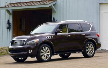 Infiniti QX80 I рестайлинг, 2014 год, 3 750 000 рублей, 1 фотография