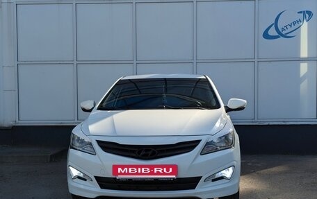 Hyundai Solaris II рестайлинг, 2014 год, 900 000 рублей, 2 фотография