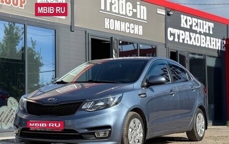 KIA Rio III рестайлинг, 2016 год, 1 140 000 рублей, 4 фотография