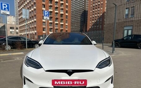 Tesla Model S I, 2021 год, 5 999 999 рублей, 4 фотография