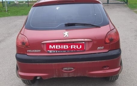 Peugeot 206, 2007 год, 350 000 рублей, 4 фотография