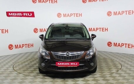 Opel Zafira C рестайлинг, 2013 год, 1 195 000 рублей, 2 фотография