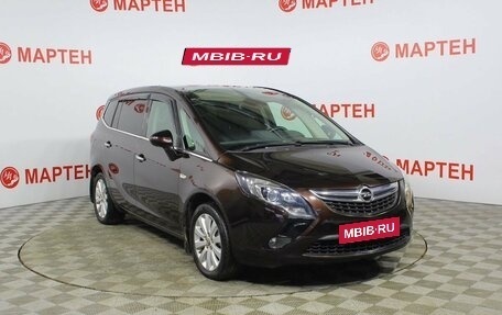 Opel Zafira C рестайлинг, 2013 год, 1 195 000 рублей, 3 фотография